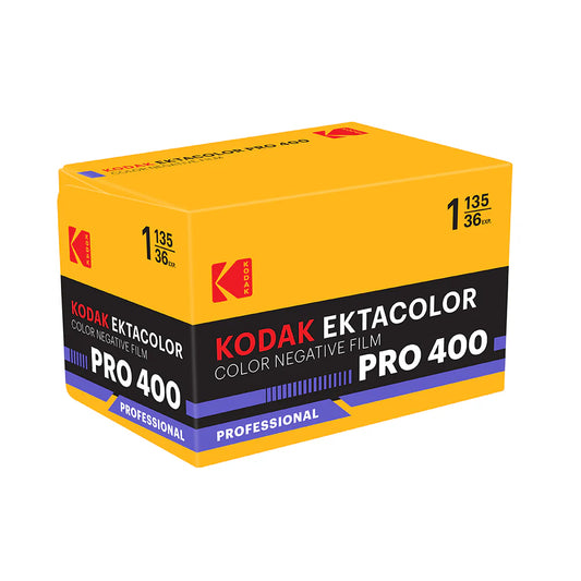 Kodak Ektacolor Pro 400 Color Negative Film (35mm Roll Film, 36 Exposures)